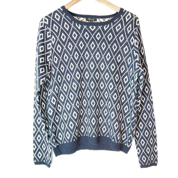 Timing Sweaters - Timing Women's Diamond Designed Sweater
